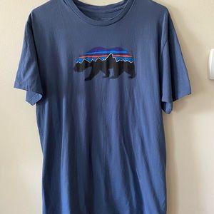 Patagonia Mens Slim Fit 100% Organic Cotton Tee